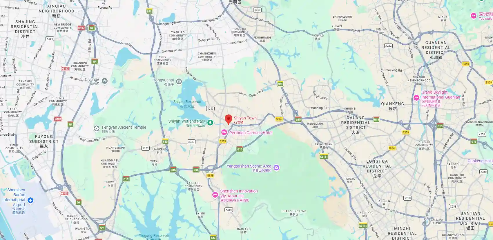 Location Map and Directions